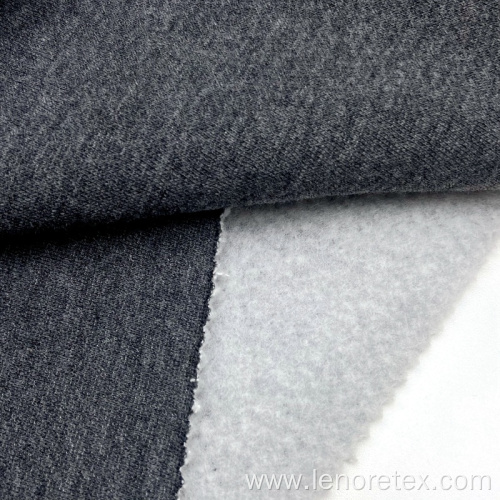 TC Brushed Knit DTY French Terry Fleece Fabric